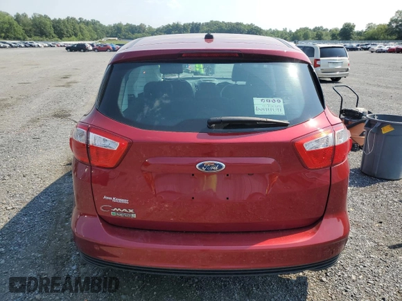 2016 Ford C-Max Energi SEL with VIN 1FADP5CU9GL116093, listed as a Copart auction lot 65725374 with 29,497 mi miles and Salvage Title. Bid and sale history available at carsss.com. Image 6.
