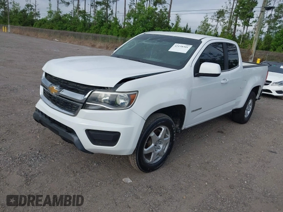 2018 Chevrolet Colorado 4WD Work Truck with VIN 1GCHTBEA1J1155675, listed as a IAAI auction lot 42138501 with 93,592 mi miles. Bid and sale history available at carsss.com. Image 2.