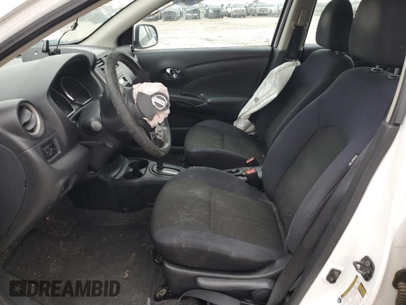 2012 Nissan Versa SL with VIN 3N1CN7AP8CL874237, listed as a Copart auction lot 43331035 with 0 mi miles and Salvage Title. Bid and sale history available at carsss.com. Image 7.