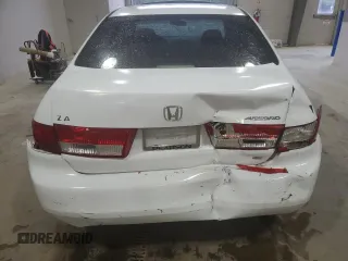 2005 Honda Accord EX with VIN 1HGCM56755A181408, listed as a Copart auction lot 52094265 with 207,948 mi miles and Salvage Title. Bid and sale history available at DreamBid. Image 6.