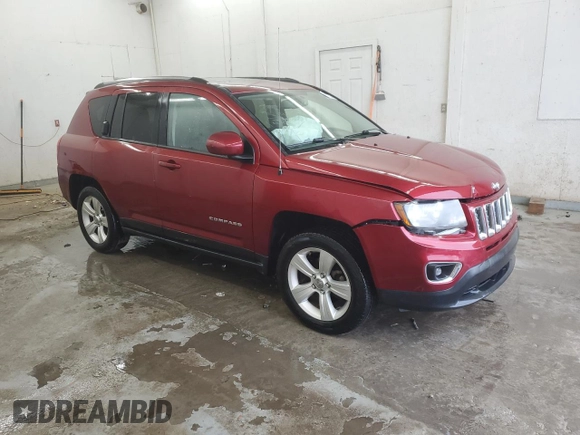 2015 Jeep Compass High Altitude Edition with VIN 1C4NJCEAXFD210158, listed as a Copart auction lot 51787025 with 140,734 mi miles and Salvage Title. Bid and sale history available at carsss.com. Image 4.