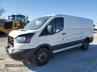 2019 Ford Transit with VIN 1FTYE1ZM6KKA48402, listed as a Copart auction lot 86892884 with 118,636 mi miles and Salvage Title. Bid and sale history available at carsss.com. Image 1.