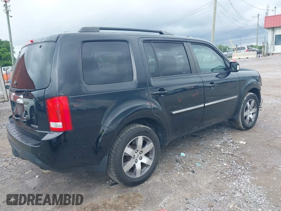 2013 Honda Pilot Touring z VIN 5FNYF3H93DB021700, wystawiony jako IAAI lot #42343744 z przebiegiem 224 264 mil mil oraz . Historia ofert i sprzedaży dostępna na DreamBid. Obrazek 4.