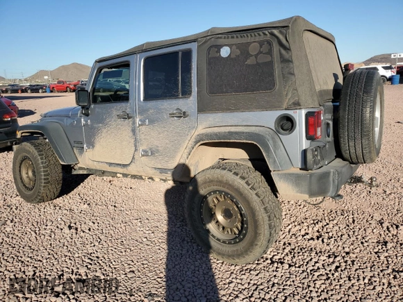 2018 Jeep Wrangler JK Unlimited Sport S with VIN 1C4HJWDG4JL925942, listed as a Copart auction lot 79222724 with 107,036 mi miles and Salvage Title. Bid and sale history available at carsss.com. Image 2.