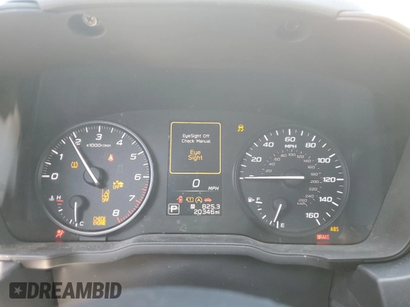 2024 Subaru Impreza with VIN JF1GUABC5R8286108, listed as a Copart auction lot 49062575 with 20,346 mi miles and Salvage Title. Bid and sale history available at DreamBid. Image 9.