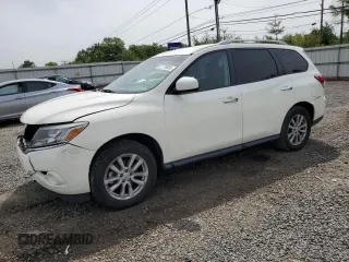 2016 Nissan Pathfinder S с VIN 5N1AR2MN0GC616376, выставлен на аукционе Copart как лот 57779555 с пробегом 150 896 миль миль и Списание • Salvage title. История ставок и продаж доступна на DreamBid. Изображение 1.