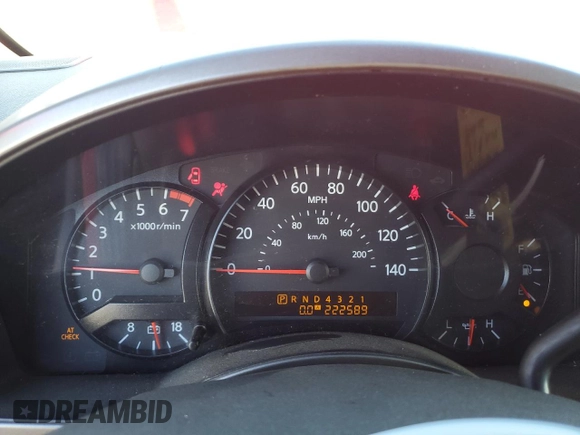 2007 Nissan Titan XE with VIN 1N6AA07A37N209551, listed as a Copart auction lot 50525025 with 222,589 mi miles and Clean title. Bid and sale history available at DreamBid. Image 9.