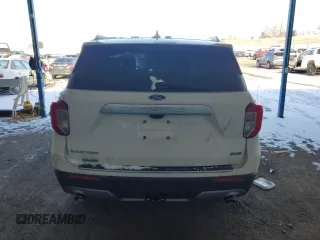 2020 Ford Explorer Limited with VIN 1FM5K8FWXLGD10741, listed as a Copart auction lot 45203355 with 0 mi miles and Salvage Title. Bid and sale history available at carsss.com. Image 6.