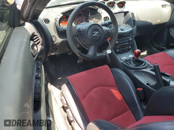 2016 Nissan 370Z with VIN JN1AZ4EH6GM936789, listed as a Copart auction lot 61375874 with 65,169 mi miles and Salvage Title. Bid and sale history available at carsss.com. Image 8.