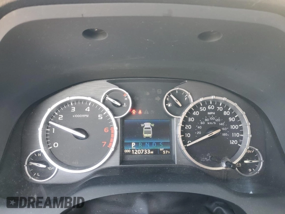 2016 Toyota Tundra 4WD Truck Platinum with VIN 5TFAW5F12GX503160, listed as a Copart auction lot 56631854 with 120,733 mi miles and Salvage Title. Bid and sale history available at carsss.com. Image 9.
