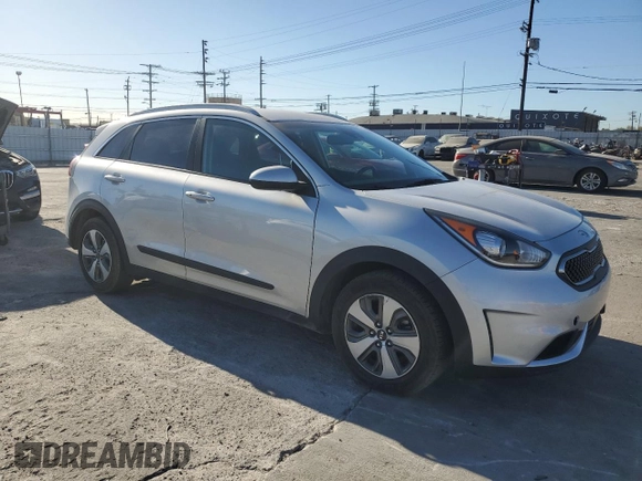 2018 Kia Niro FE with VIN KNDCB3LC8J5207495, listed as a Copart auction lot 85338254 with 81,302 mi miles and Salvage Title. Bid and sale history available at carsss.com. Image 4.