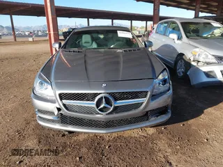 2013 Mercedes-Benz SLK-Class SLK 250 with VIN WDDPK4HA9DF058128, listed as a IAAI auction lot 41809272 with 76,860 mi miles. Bid and sale history available at carsss.com. Image 12.