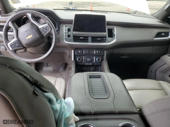 2022 Chevrolet Tahoe LT with VIN 1GNSCNKDXNR200696, listed as a Copart auction lot 49776255 with 0 mi miles and Salvage Title. Bid and sale history available at carsss.com. Image 8.