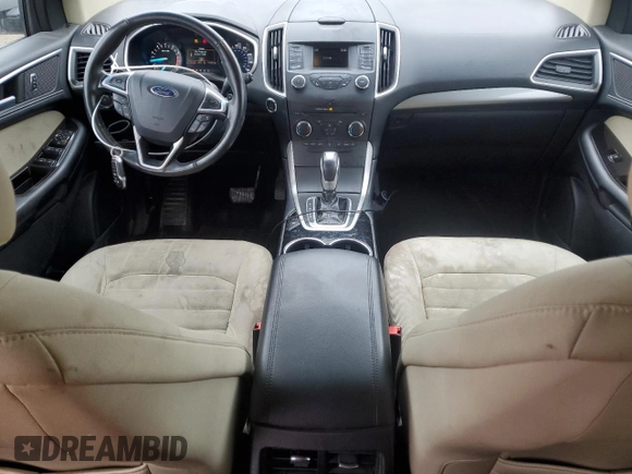 2015 Ford Edge SEL with VIN 2FMTK4J90FBB34876, listed as a Copart auction lot 44138565 with 141,872 mi miles and Clean Title. Bid and sale history available at carsss.com. Image 8.