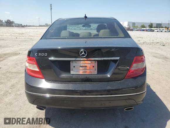 2008 Mercedes-Benz C 300 Sport with VIN WDDGF54X08F124267, listed as a Copart auction lot 57830955 with 167,012 mi miles and Salvage title. Bid and sale history available at DreamBid. Image 6.