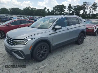 2022 Volkswagen Tiguan SE with VIN 3VV3B7AX2NM105513, listed as a Copart auction lot 62281665 with 97,481 mi miles and Salvage title. Bid and sale history available at DreamBid. Image 1.