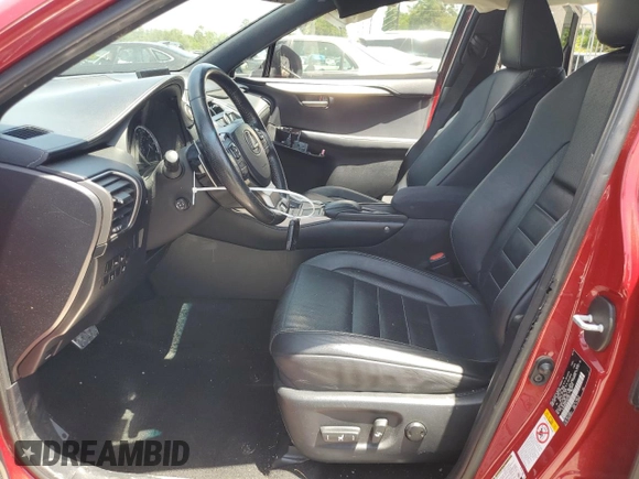 2015 Lexus NX 200t with VIN JTJBARBZ2F2021593, listed as a Copart auction lot 56943015 with 128,331 mi miles and Salvage title. Bid and sale history available at DreamBid. Image 7.