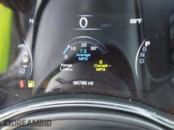 2019 Jeep Grand Cherokee Limited with VIN 1C4RJFBG7KC782834, listed as a IAAI auction lot 41822765 with 96,786 mi miles and . Bid and sale history available at DreamBid. Image 16.