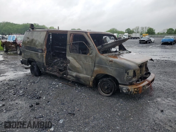 2013 Ford Econoline Cargo Commercial z VIN 1FTNE2EL6DDB16274, wystawiony jako Copart lot #56663535 z przebiegiem Nie podano mil oraz Szkody całkowita. Historia ofert i sprzedaży dostępna na DreamBid. Obrazek 4.