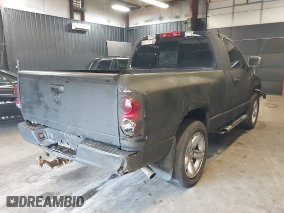 2008 Dodge 1500 ST with VIN 1D7HU16N18J212174, listed as a IAAI auction lot 41478505 with 360,384 mi miles. Bid and sale history available at carsss.com. Image 4.