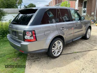 2012 Land Rover Range Rover Sport HSE Lux with VIN SALSK2D41CA745469, listed as a Copart auction lot 65707945 with 134,608 mi miles and Clean title. Bid and sale history available at DreamBid. Image 4.