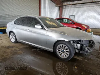 2009 BMW 3 Series 328i with VIN WBAPH77529NL82255, listed as a Copart auction lot 45608355 with 110,097 mi miles and Salvage Title. Bid and sale history available at carsss.com. Image 4.