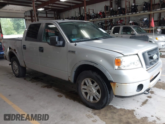 2008 Ford F-150 XLT with VIN 1FTPW14VX8FA45979, listed as a IAAI auction lot 42860336 with 176,463 mi miles and . Bid and sale history available at DreamBid. Image 1.