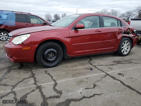 2008 Chrysler Sebring Touring with VIN 1C3LC56R88N254498, listed as a Copart auction lot 43255845 with 155,339 mi miles and Salvage Title. Bid and sale history available at carsss.com. Image 1.