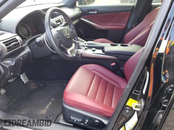 2014 Lexus IS 250 with VIN JTHBF1D24E5037134, listed as a Copart auction lot 51606485 with 74,669 mi miles and Salvage Title. Bid and sale history available at DreamBid. Image 7.