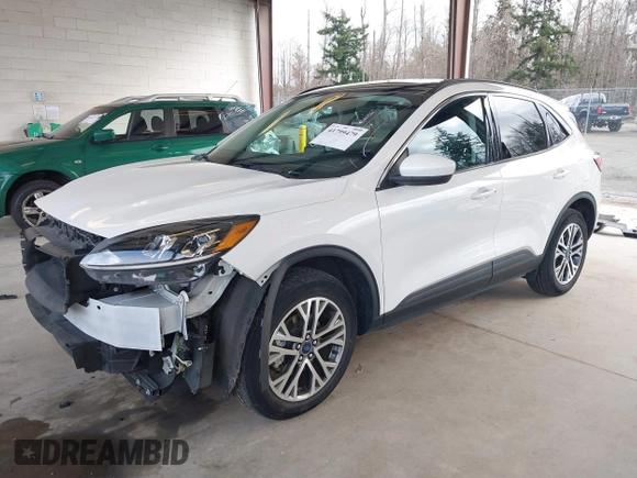 2021 Ford Escape SEL with VIN 1FMCU9H94MUA12378, listed as a IAAI auction lot 41799479 with 63,743 mi miles and . Bid and sale history available at DreamBid. Image 2.