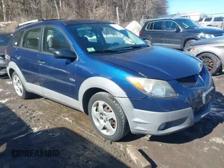 2003 Pontiac Vibe with VIN 5Y2SL64833Z465391, listed as a IAAI auction lot 41638618 with 189,301 mi miles. Bid and sale history available at carsss.com. Image 1.