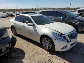 2015 Infiniti Q40 with VIN JN1CV6AP1FM502937, listed as a Copart auction lot 82236644 with 72,400 mi miles and Salvage Title. Bid and sale history available at carsss.com. Image 4.