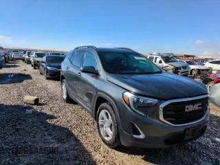 2019 GMC Terrain SLE with VIN 3GKALTEX4KL370851, listed as a Copart auction lot 46366275 with 126,581 mi miles and Salvage Title. Bid and sale history available at carsss.com. Image 13.