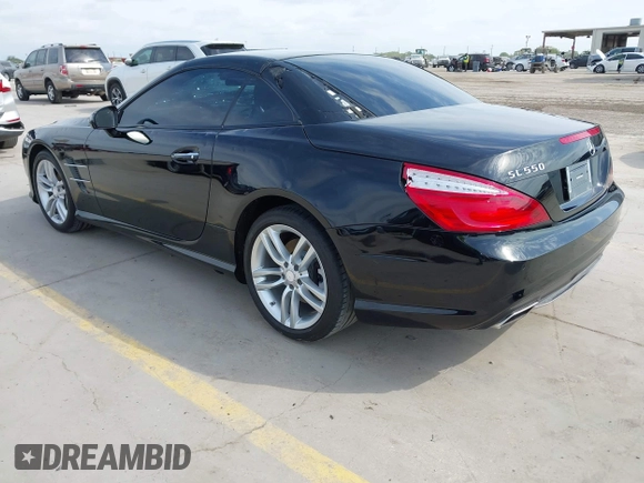 2013 Mercedes-Benz SL 550 with VIN WDDJK7DA6DF012964, listed as a IAAI auction lot 42012178 with 60,071 mi miles and . Bid and sale history available at DreamBid. Image 3.