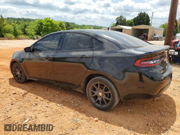 2016 Dodge Dart SXT with VIN 1C3CDFBB3GD624630, listed as a Copart auction lot 55150425 with 91,697 mi miles and Clean Title. Bid and sale history available at carsss.com. Image 2.