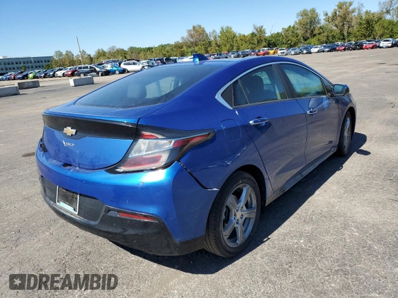2017 Chevrolet Volt LT with VIN 1G1RC6S58HU181579, listed as a Copart auction lot 60885462 with 0 mi miles. Bid and sale history available at carsss.com. Image 4.