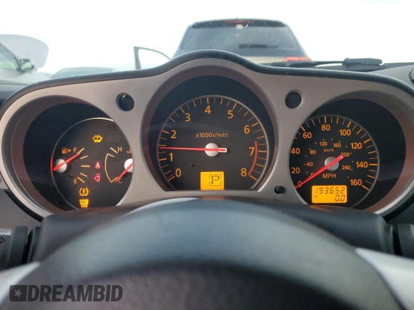 2006 Nissan 350Z Touring with VIN JN1AZ34D86M312967, listed as a Copart auction lot 41336695 with 193,652 mi miles and Salvage Title. Bid and sale history available at carsss.com. Image 9.