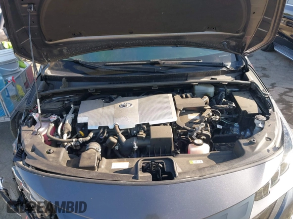 2021 Toyota Prius LE with VIN JTDKAMFP1M3195662, listed as a IAAI auction lot 42799476 with 47,560 mi miles and . Bid and sale history available at DreamBid. Image 10.