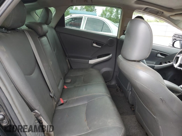 2011 Toyota Prius I with VIN JTDKN3DU9B0263244, listed as a Copart auction lot 54960925 with 189,210 mi miles and Clean Title. Bid and sale history available at carsss.com. Image 10.