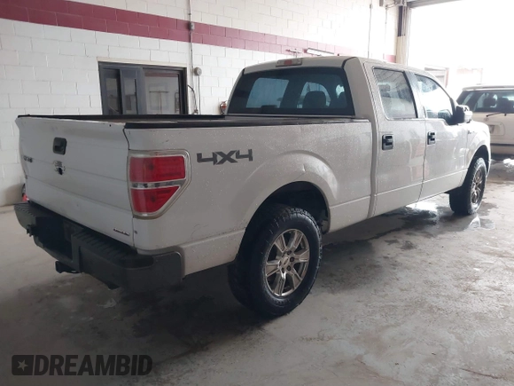 2014 Ford F-150 XL with VIN 1FTFW1EF5EKE45762, listed as a IAAI auction lot 41762773 with 203,423 mi miles. Bid and sale history available at carsss.com. Image 4.