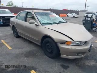 2001 Mitsubishi Galant ES z VIN 4A3AA46G21E145832, wystawiony jako IAAI lot #42208025 z przebiegiem 264 621 mil mil oraz . Historia ofert i sprzedaży dostępna na DreamBid. Obrazek 1.