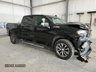 2019 Chevrolet Silverado 1500 LT with VIN 3GCUYDED5KG193371, listed as a Copart auction lot 51765875 with 145,643 mi miles and Salvage Title. Bid and sale history available at carsss.com. Image 4.