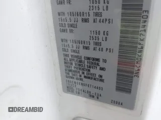 2015 Nissan NV200 S z VIN 3N6CM0KN6FK714403, wystawiony jako IAAI lot #41705950 z przebiegiem 84 384 mil mil oraz . Historia ofert i sprzedaży dostępna na DreamBid. Obrazek 9.