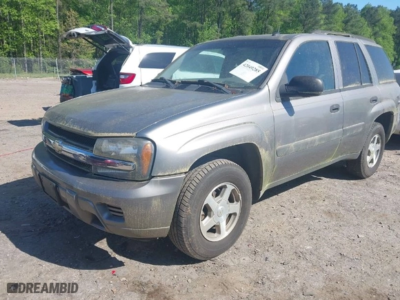 2005 Chevrolet TrailBlazer LS with VIN 1GNDS13S152161295, listed as a IAAI auction lot 42049285 with 188,208 mi miles. Bid and sale history available at carsss.com. Image 2.