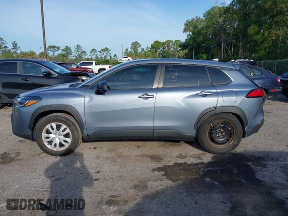 2023 Toyota Corolla Cross L with VIN 7MUAAAAG4PV044969, listed as a IAAI auction lot 42388727 with 26,071 mi miles and . Bid and sale history available at DreamBid. Image 15.