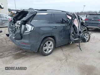2019 GMC Terrain SLE with VIN 3GKALMEV9KL318796, listed as a IAAI auction lot 41708377 with 106,968 mi miles and . Bid and sale history available at DreamBid. Image 4.