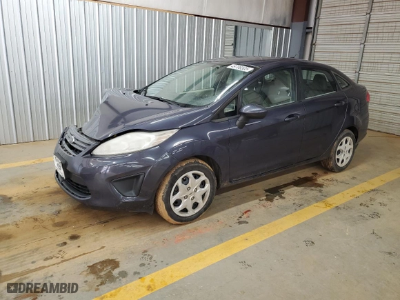 2013 Ford Fiesta S with VIN 3FADP4AJ6DM108742, listed as a Copart auction lot 49706505 with 162,436 mi miles and Salvage Title. Bid and sale history available at carsss.com. Image 1.