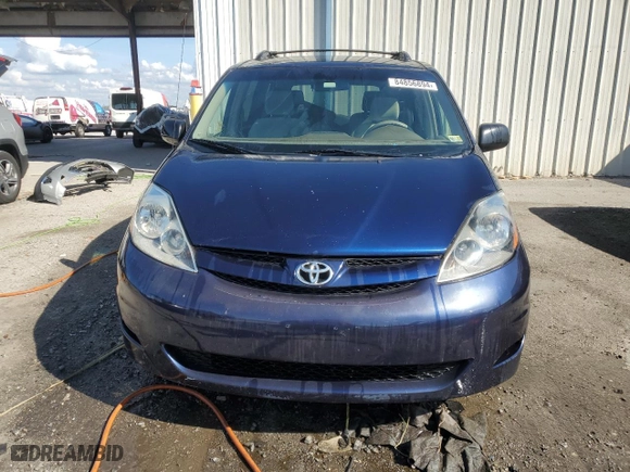 2007 Toyota Sienna CE with VIN 5TDZK23C27S090973, listed as a Copart auction lot 84856894 with 0 mi miles and Non Repairable. Bid and sale history available at carsss.com. Image 5.