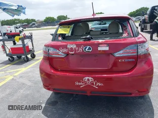 2013 Lexus CT 200h with VIN JTHKD5BH4D2134161, listed as a IAAI auction lot 42501508 with 227,626 mi miles and . Bid and sale history available at DreamBid. Image 15.