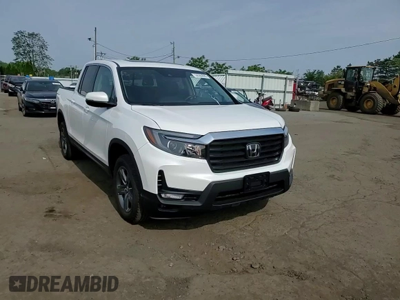 2023 Honda Ridgeline RTL with VIN 5FPYK3F53PB067003, listed as a Copart auction lot 58384895 with 31,983 mi miles and Salvage title. Bid and sale history available at DreamBid. Image 13.
